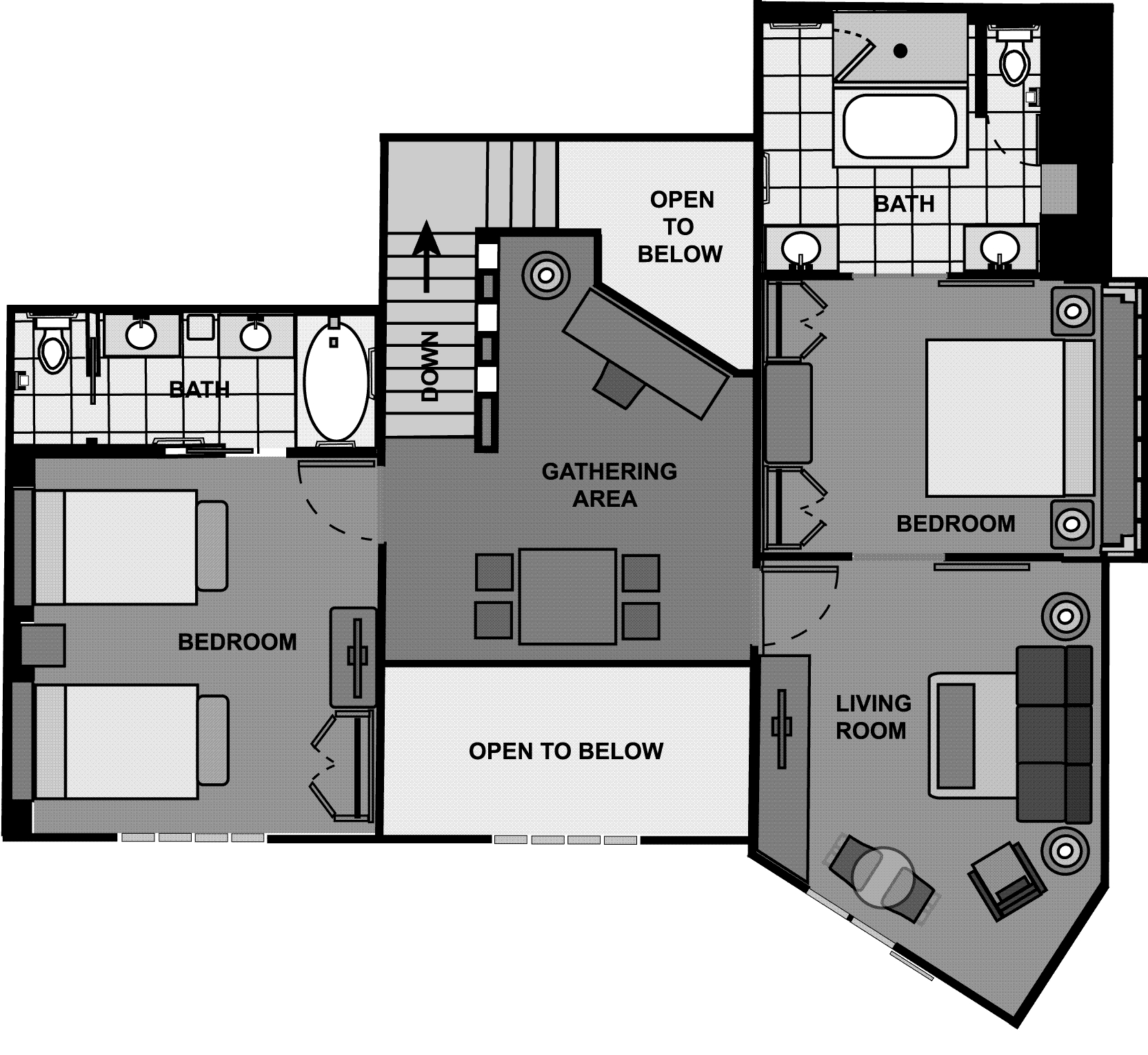 Two Bedroom Bay Vista